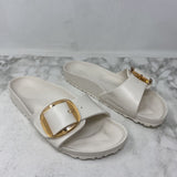 BIRKENSTOCK WOMEN'S SANDALS white 8