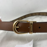 COACH WOMEN'S BELT brown beige 39"