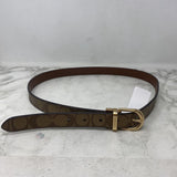 COACH WOMEN'S BELT brown beige 39"