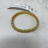 LISA GOZLAN WOMEN'S BRACELET gold black clear 7-8"