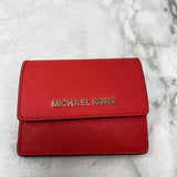 MICHAEL KORS WOMEN'S WALLET/WRISTLET red