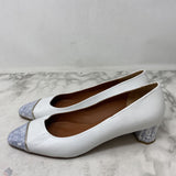 HEYRAUD WOMEN'S FOOTWEAR white blue 40