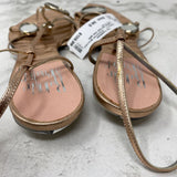 RODOLPHE MENUDIER WOMEN'S SANDALS rose gold 39.5