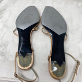 RODOLPHE MENUDIER WOMEN'S SANDALS rose gold 39.5