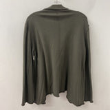 EILEEN FISHER WOMEN'S BLAZER/JACKET olive green S