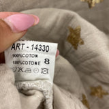 WOMEN'S TOP beige gold M/L