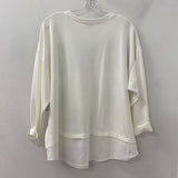 NEW COLLECTION WOMEN'S TOP white green yellow multi L