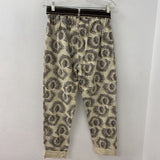 BELLA AMORE WOMEN'S PANTS beige taupe grey S/M