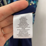 LAURA WOMEN'S PLUS DRESS blue green navy 18