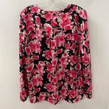 CLEO WOMEN'S BLOUSE/SHIRT black pink XL