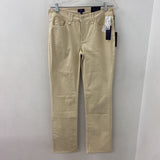 NYDJ WOMEN'S JEANS cream 6