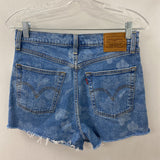LEVI WOMEN'S SHORTS blue S/29