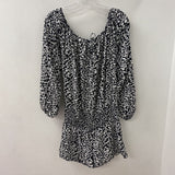 DIANE von FURSTENBERG WOMEN'S ROMPER animal print 6
