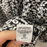 DIANE von FURSTENBERG WOMEN'S ROMPER animal print 6