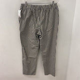 isaac mizrahi WOMEN'S PANTS black white L