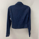H&M WOMEN'S BLOUSE/SHIRT blue XS