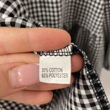 WOMEN'S BLOUSE/SHIRT black white S