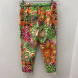 WOMEN'S PANTS lime orange pnk M