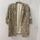 SOAKED in luxury WOMEN'S BLAZER/JACKET animal print L