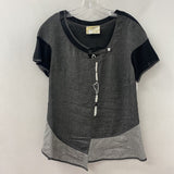 ELISA CAVALETTI WOMEN'S TOP black grey M/L
