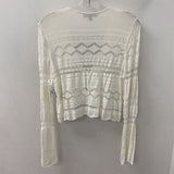 MELANIE LYNE WOMEN'S CARDIGAN white L