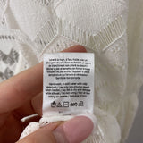 MELANIE LYNE WOMEN'S CARDIGAN white L
