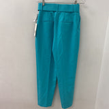 ZARA WOMEN'S PANTS turquoise S