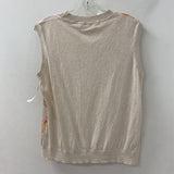 TED BAKER WOMEN'S TOP grey orange pink M/3