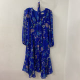 ELIZA J WOMEN'S DRESS blue white green 8