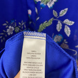 ELIZA J WOMEN'S DRESS blue white green 8