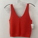 J CREW WOMEN'S SWEATER tomato S