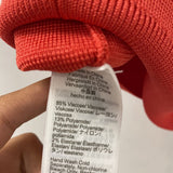 J CREW WOMEN'S SWEATER tomato S