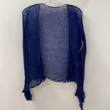 BACK from BALI WOMEN'S CARDIGAN navy L/XL