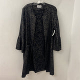 JOSEPH RIBKOFF WOMEN'S BLAZER/JACKET black silver L