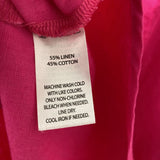 SAKS FIFTH AVE WOMEN'S DRESS hot pink XL