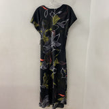 ZARA WOMEN'S DRESS black green white XL
