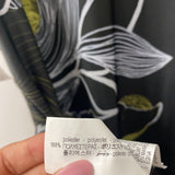 ZARA WOMEN'S DRESS black green white XL