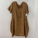 pure venice WOMEN'S DRESS tan L