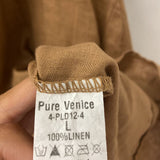 pure venice WOMEN'S DRESS tan L