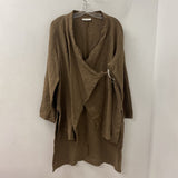 BRYN WALKER WOMEN'S BLAZER/JACKET brown L