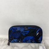 LUG WOMEN'S WALLET/WRISTLET blue print