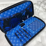 LUG WOMEN'S WALLET/WRISTLET blue print