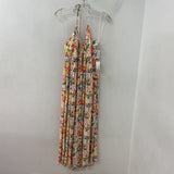 OLD NAVY WOMEN'S DRESS white multi floral LP
