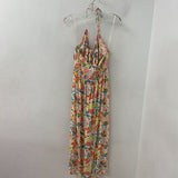 OLD NAVY WOMEN'S DRESS white multi floral LP