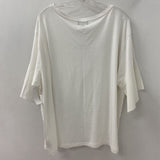 Lord & Taylor WOMEN'S PLUS TOP white 3X