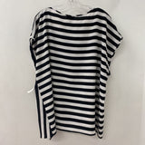 JONES new york WOMEN'S PLUS TOP white black 2X