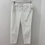 TALBOTS WOMEN'S JEANS white 12P