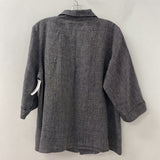 FLAX WOMEN'S BLOUSE/SHIRT black mix M
