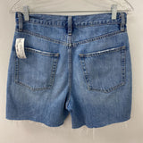 OAK + FORT WOMEN'S SHORTS blue S29