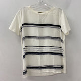 WEEKEND Max Mara WOMEN'S T-SHIRT white black grey S